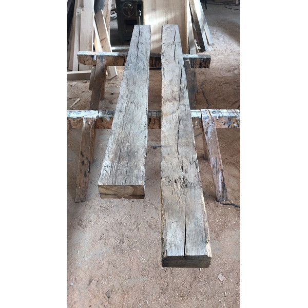 Echtes Altholz, Eiche, Sparren, Balken, Bohle, rustikal, Massivholz, 200cm, Querschnitt 9x16-20cm